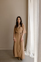 Dress Noor light camel