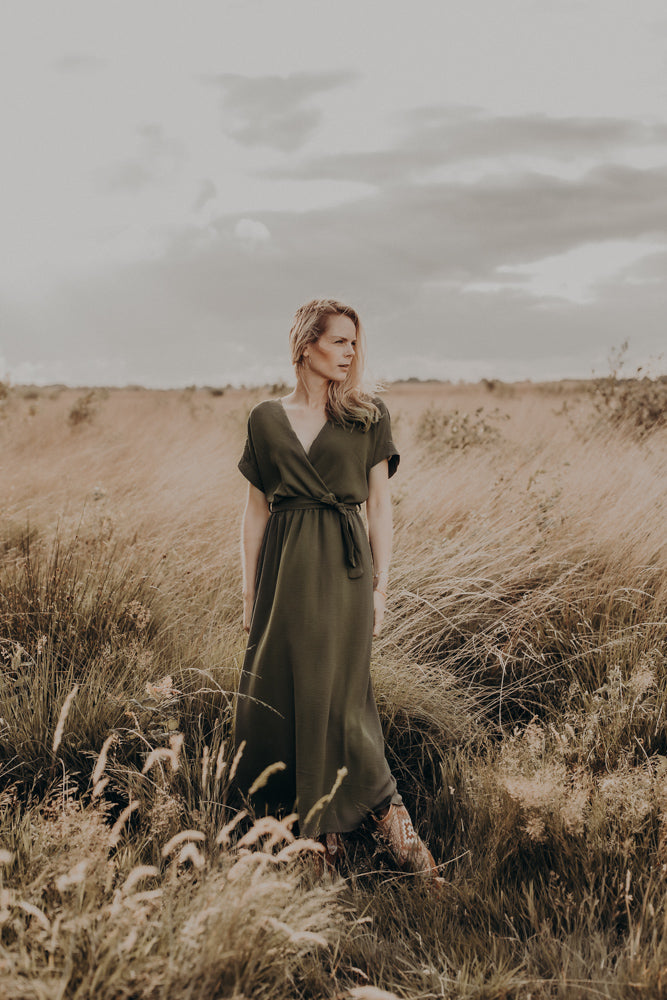 Robe Pleun Vert Militaire