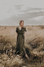 Robe Pleun Vert Militaire