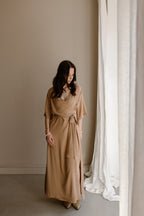 Dress Noor light camel