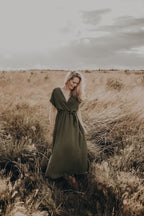 Robe Pleun Vert Militaire