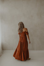 Jurk claire roest