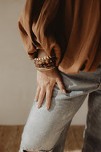 Bracelet set mottled