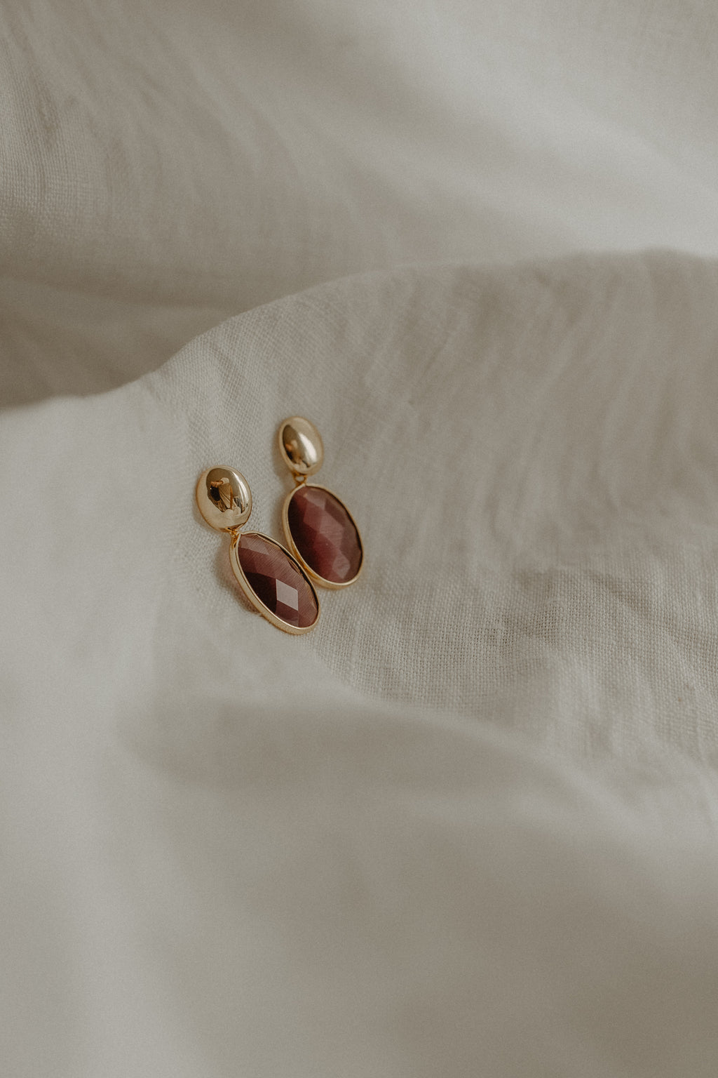 Earrings Lucy Purple