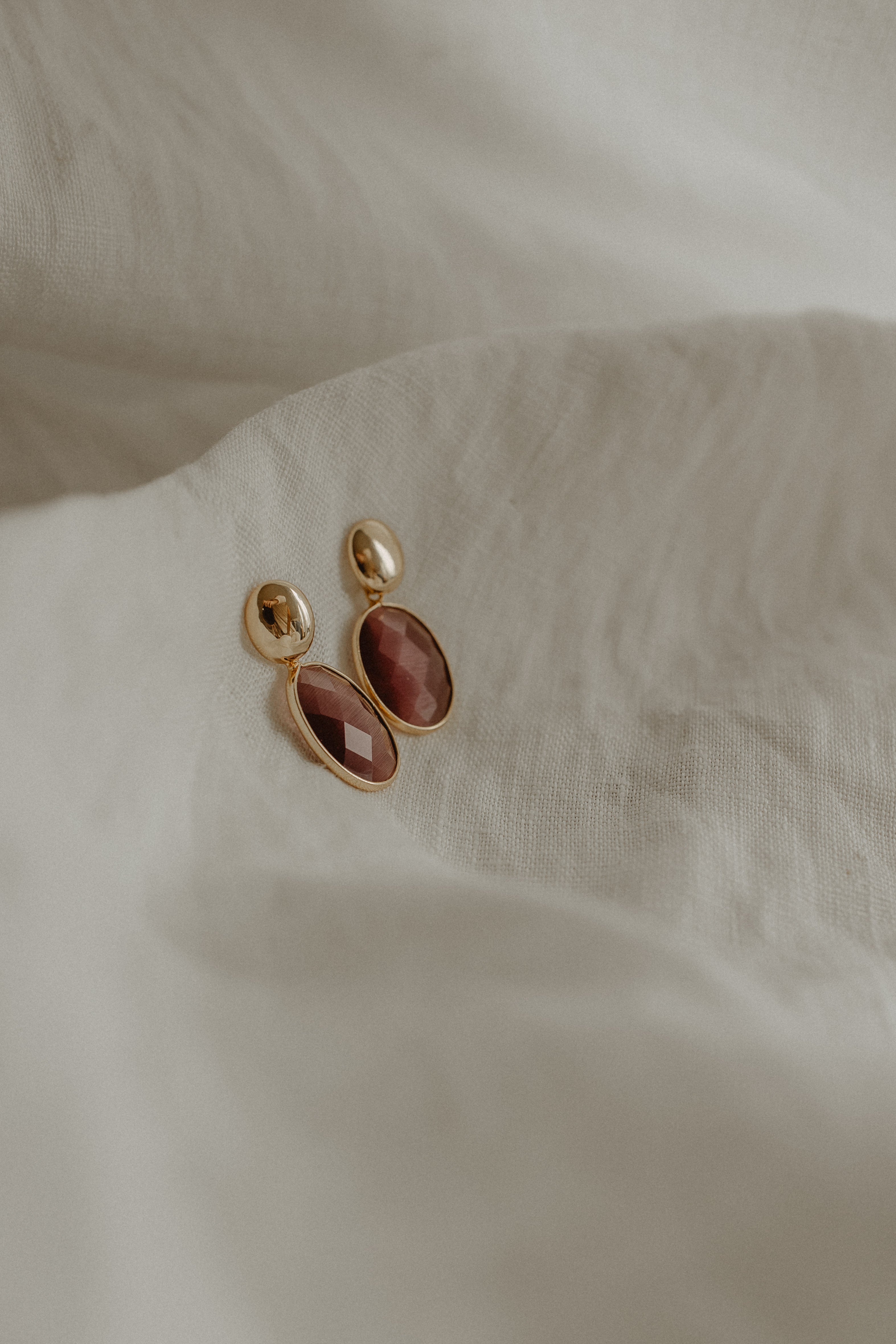 Earrings Lucy Purple