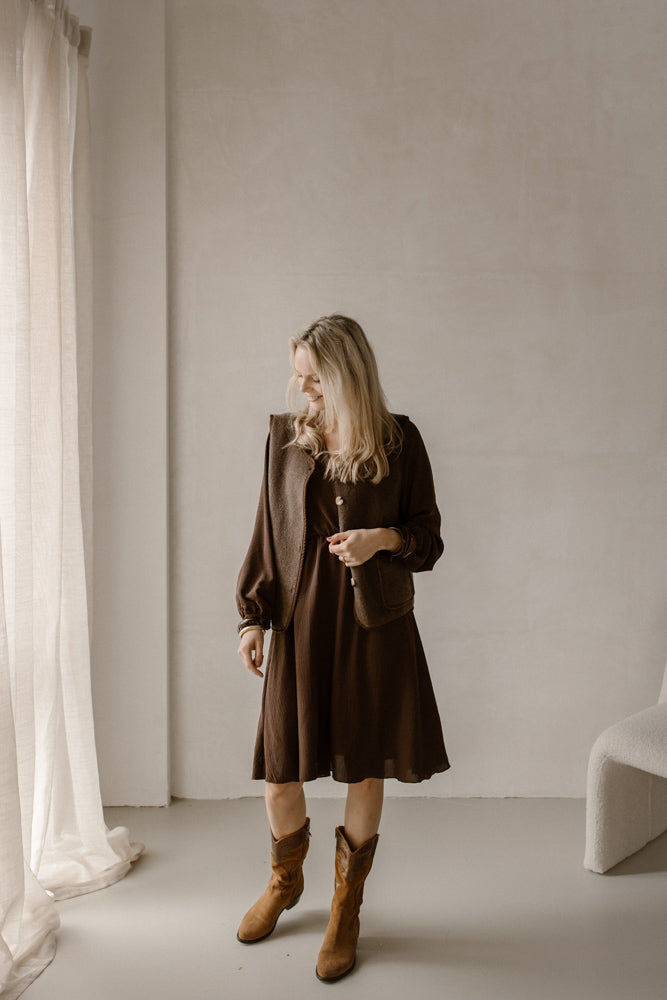 Cardigan brown