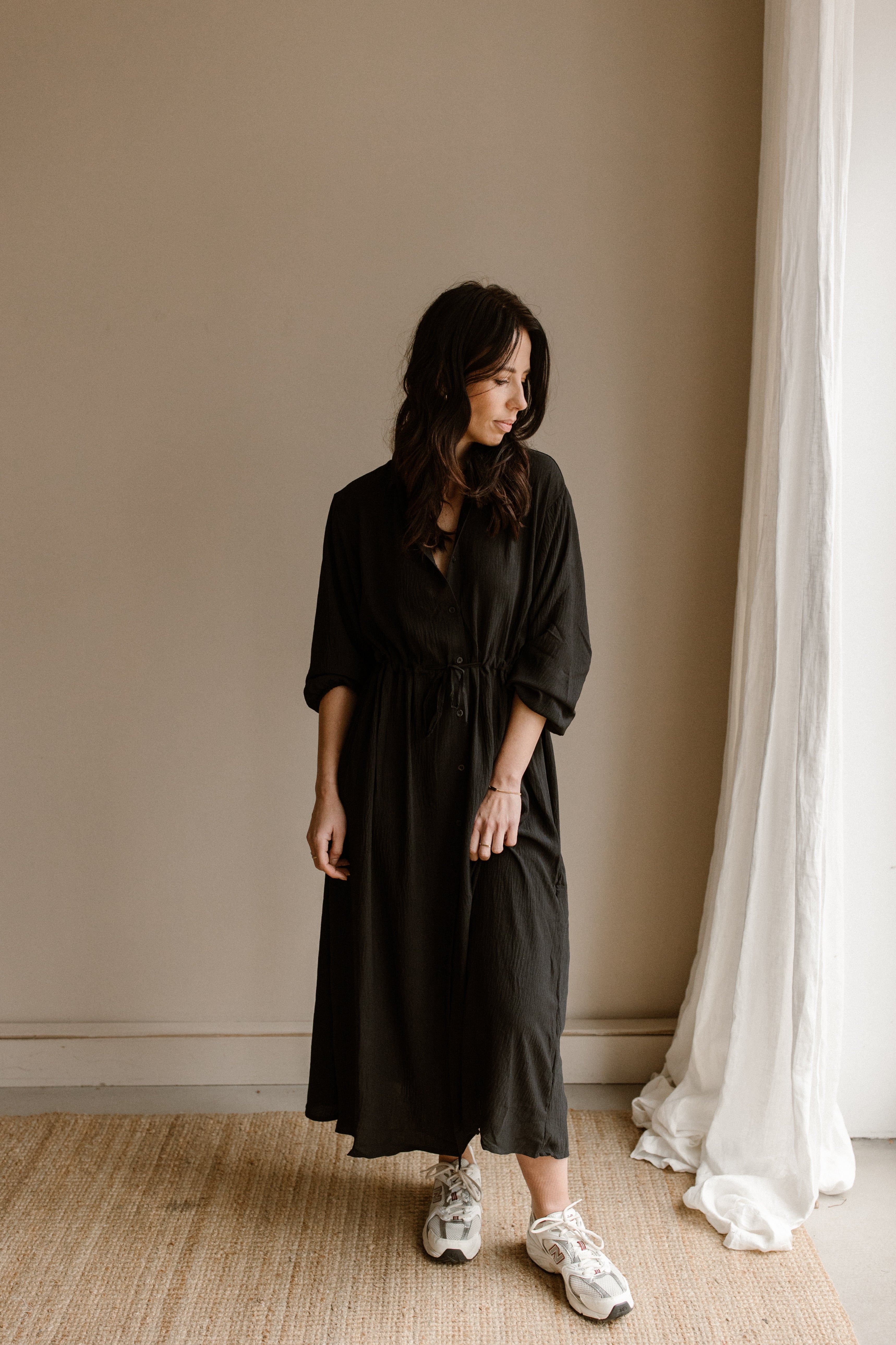 Jurk Poppy Zwart