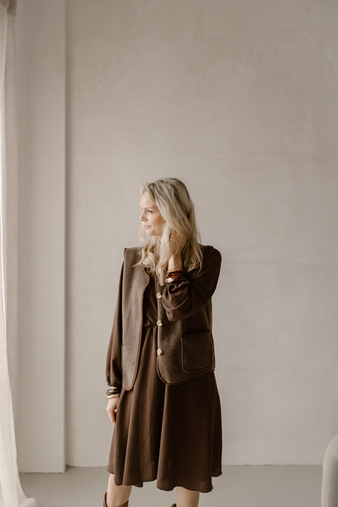 Cardigan brown