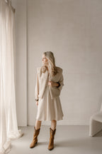 Gilet Teddy Beige