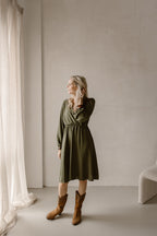Jurk Keet leger groen