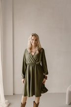 Jurk Keet leger groen