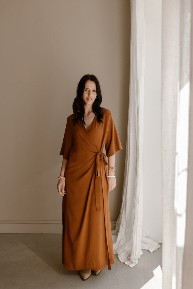 Dress Noor Camel