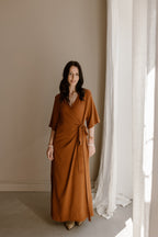 Dress Noor Camel