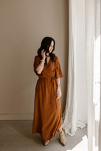 Dress Noor Camel