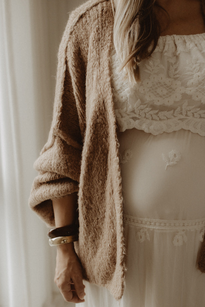 Vest Sara camel