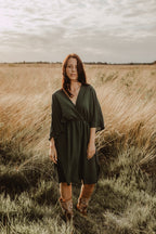 Dress Guusje green