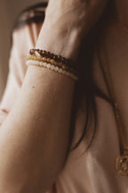 Bracelet Leya rose doux