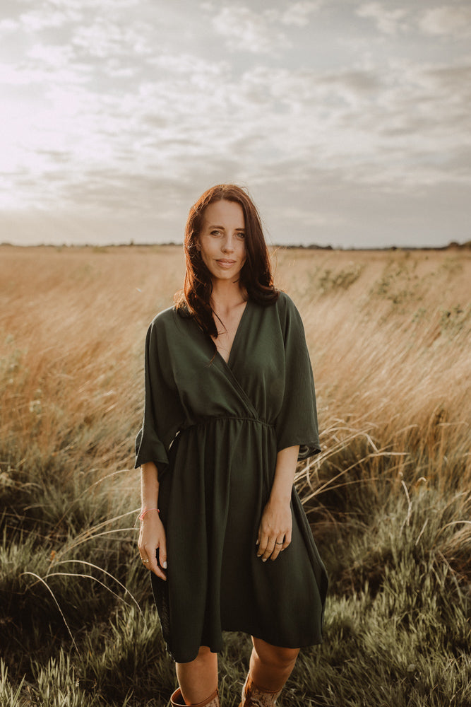 Dress Guusje green