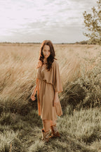 Jurk Jip licht camel