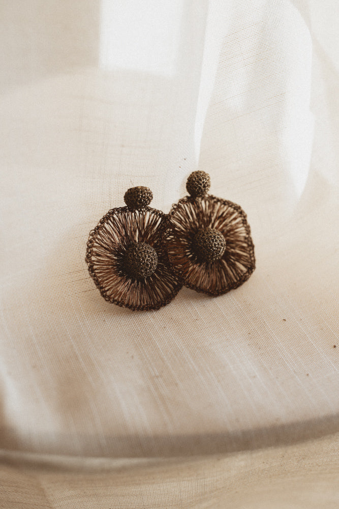 Boucle d'oreille Fleur