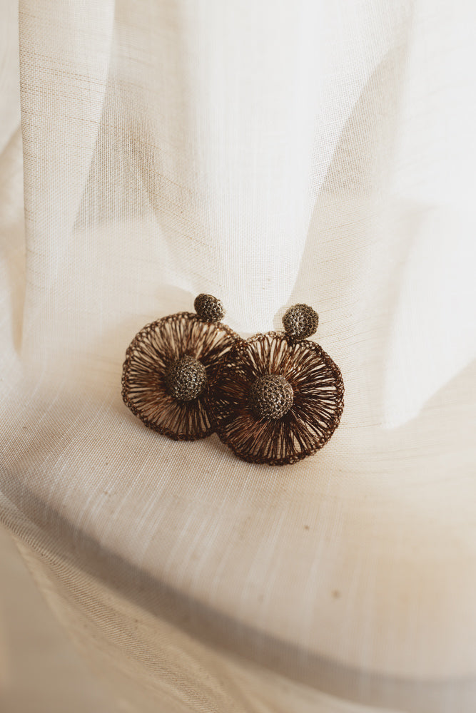 Boucle d'oreille Fleur