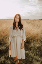 Jurk Guusje beige