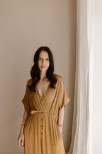 Robe Emme Cognac