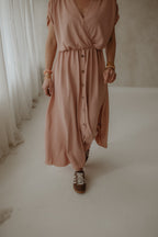 Robe Marly rose doux