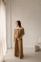 Jurk Yara Licht Camel