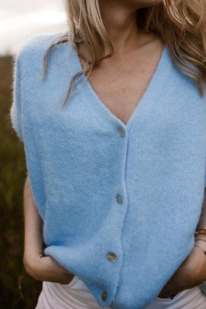 Vest Jé baby blue