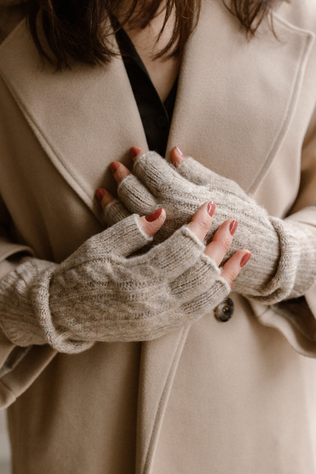 Handwarmer Jane beige