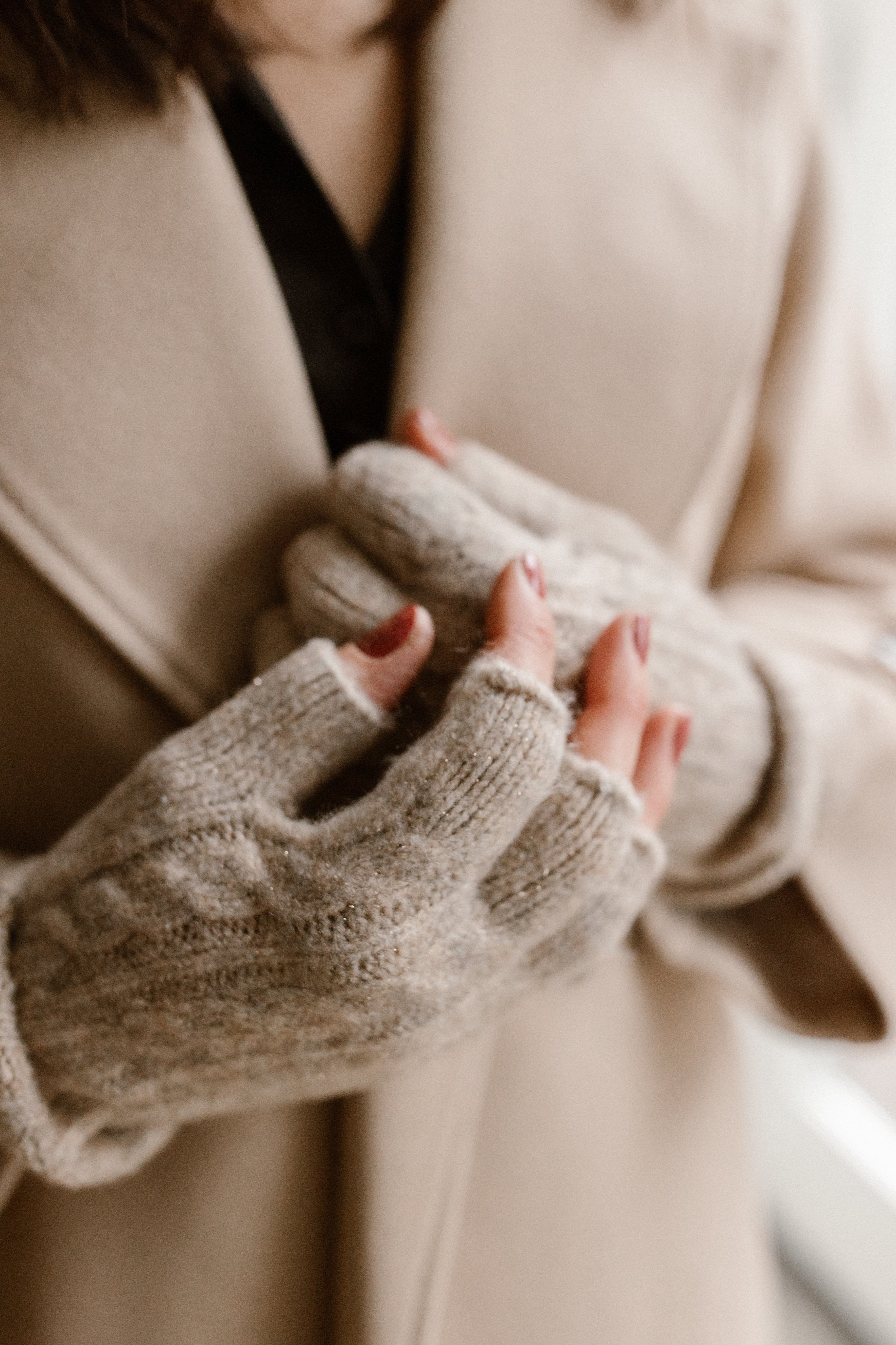 Handwarmer Jane beige