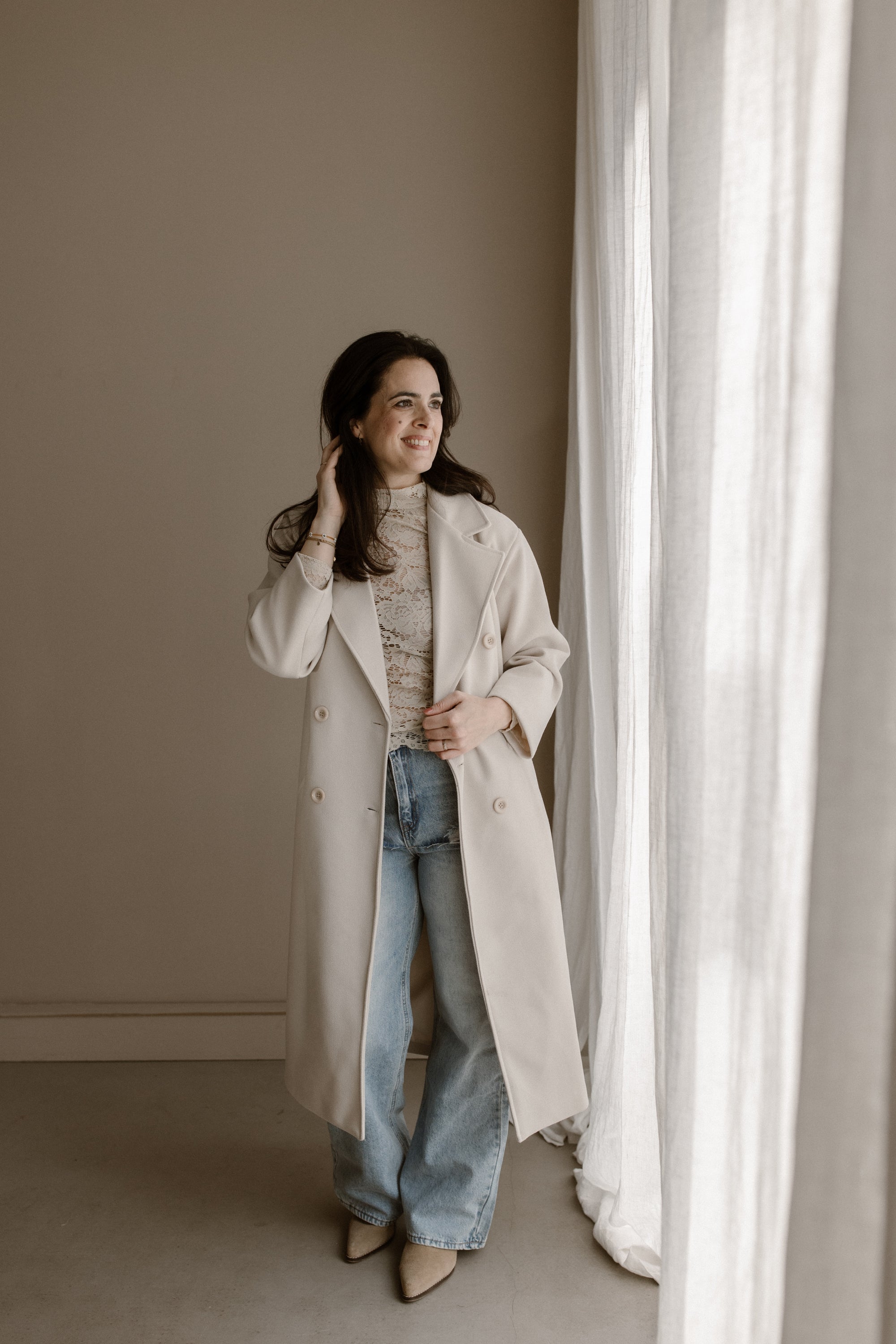 Top Rosa Warm Beige