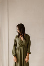 Jurk Coco leger groen