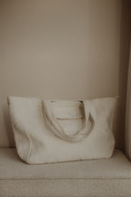 Tas Blad Beige