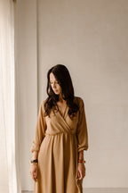 Jurk Coco licht camel