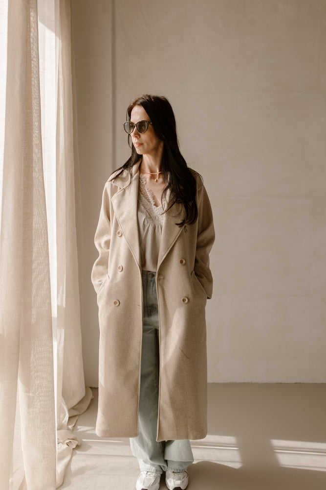 Jacke Fleur grau