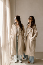 Jacke Fleur grau