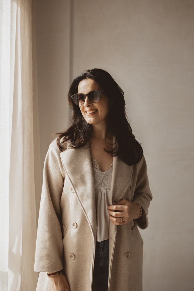 Jacke Fleur grau