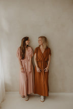 Robe Marly rose doux