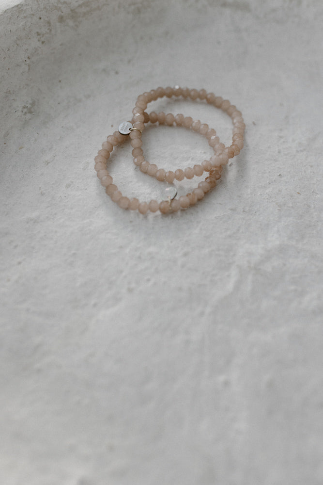 Bracelet Leya rose doux