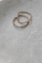 Bracelet Leya rose doux