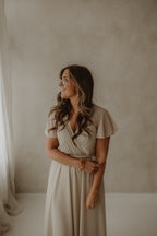 Jurk Mees beige