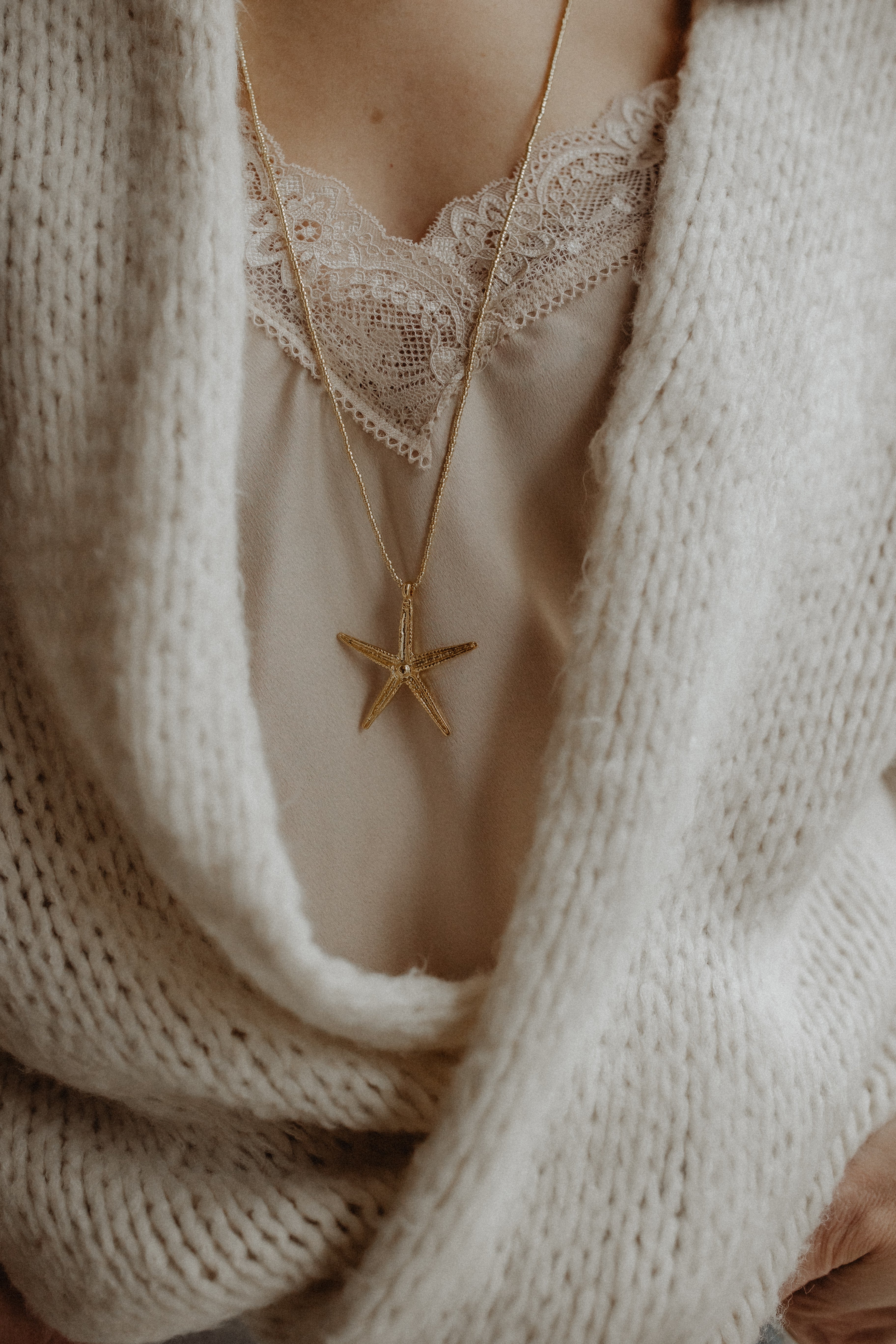Starfish necklace