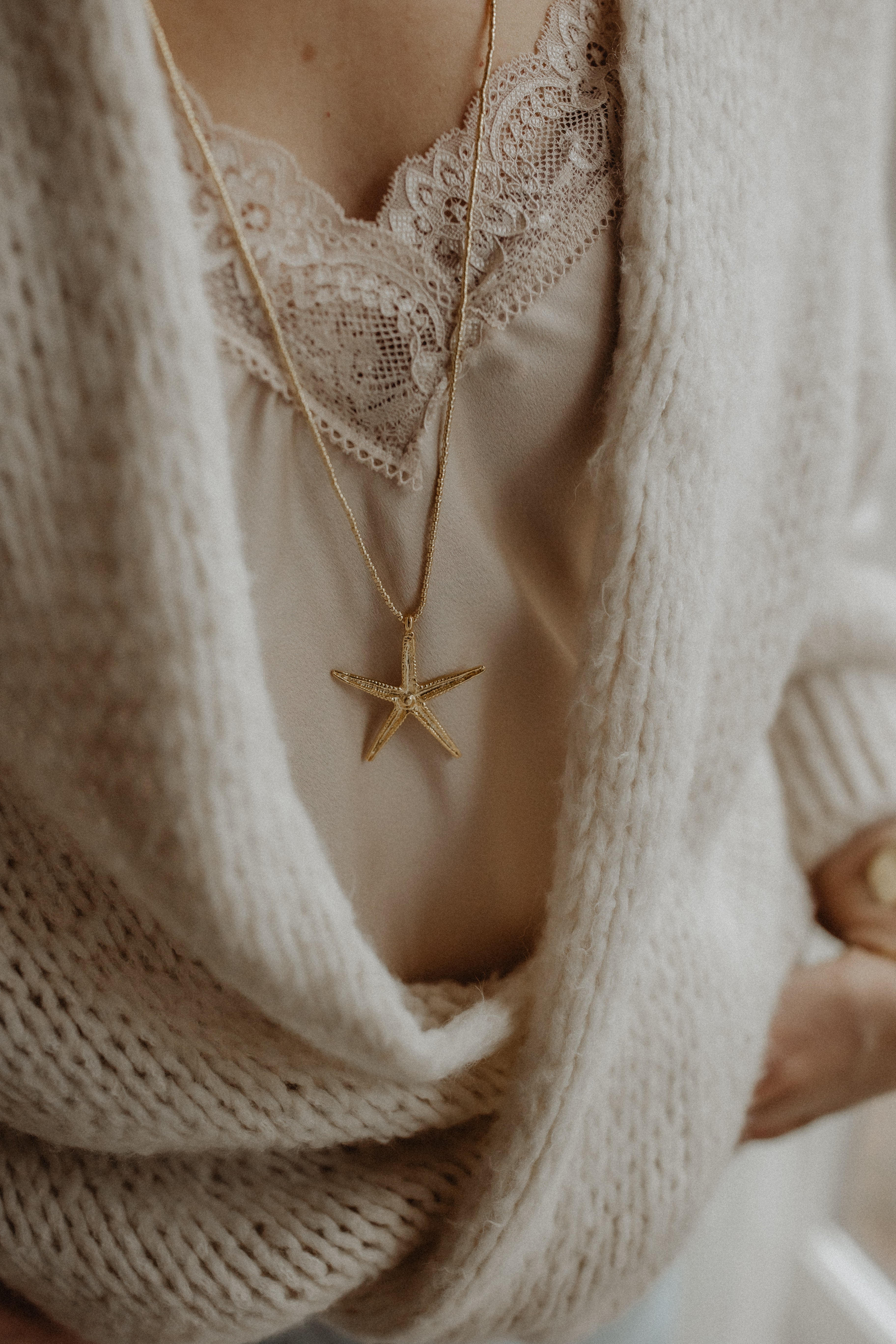 Starfish necklace