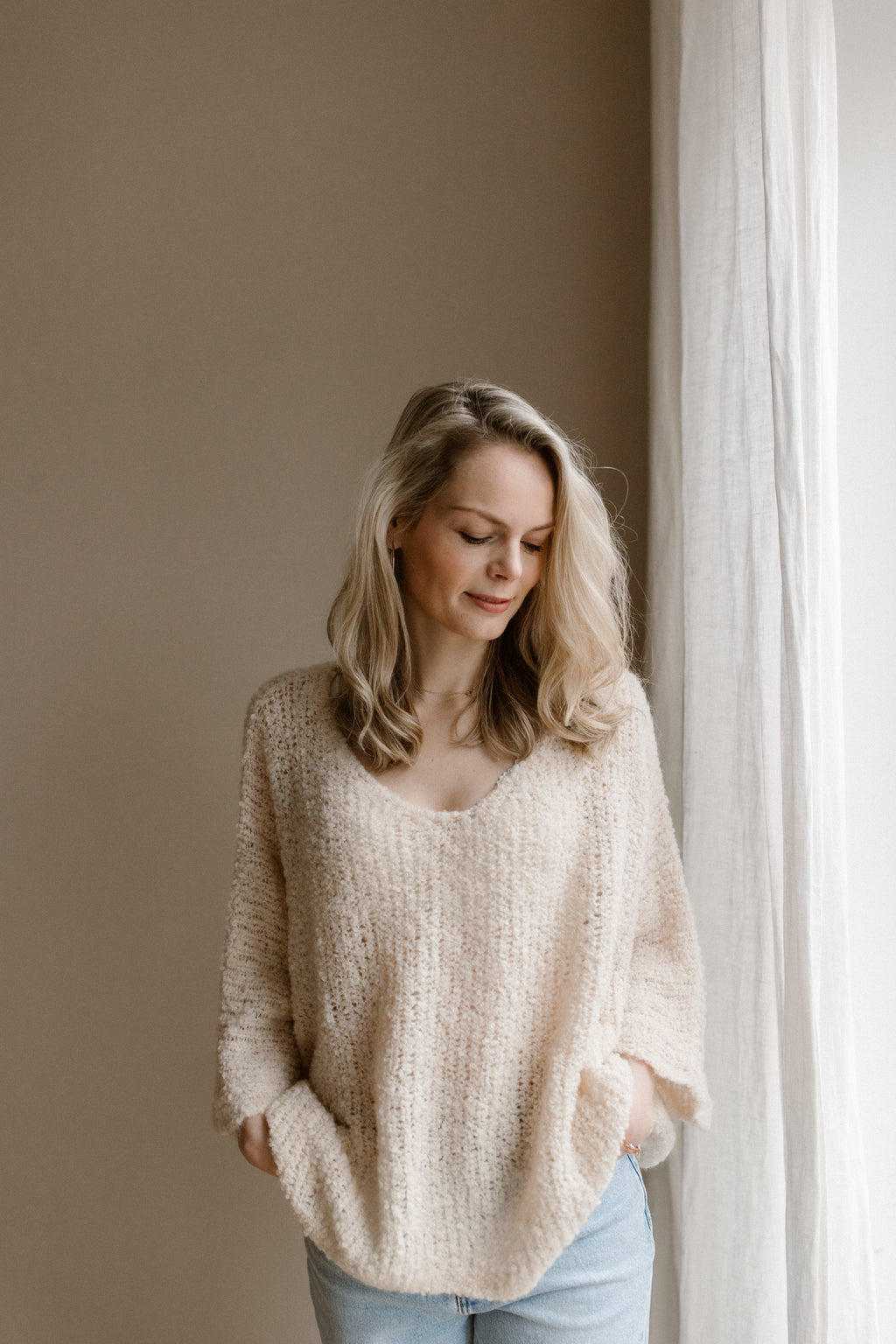 Pullover Teuntje creme