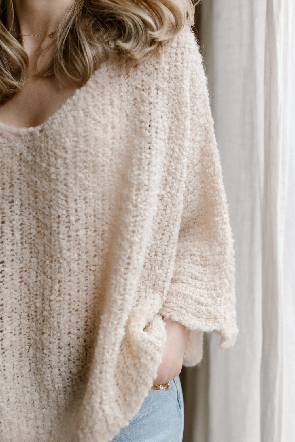 Pullover Teuntje creme