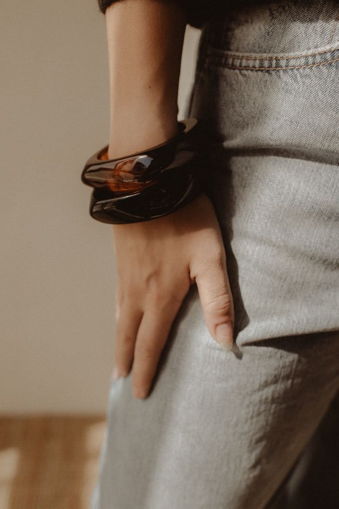 STUDIO PIECE ⚡Armband Yara zwart
