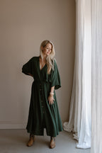 Kleid Guusje dunkel grün