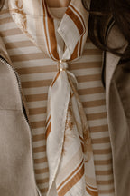 Foulard marron
